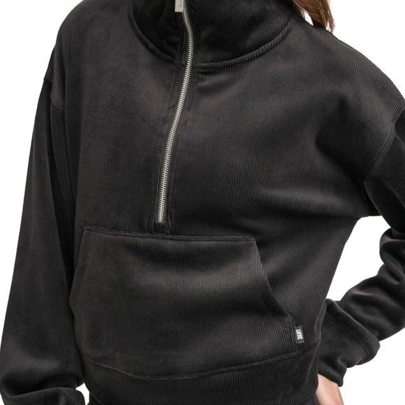 DKNY Women's Half-Zip Pullover Sweatshirt Size XL - Picture 2 of 12